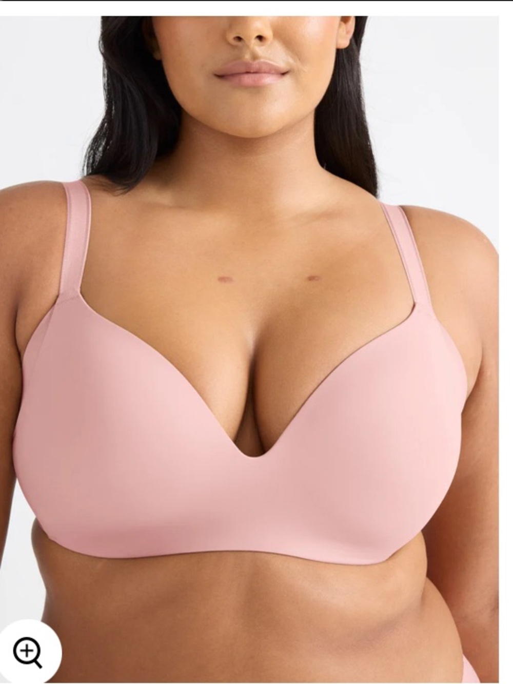 NWT 32G Knix Wing Woman contour bra in pink lemonade